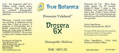 Drosera 6X - Drosera 6X 55 ml otc v1 1 2014